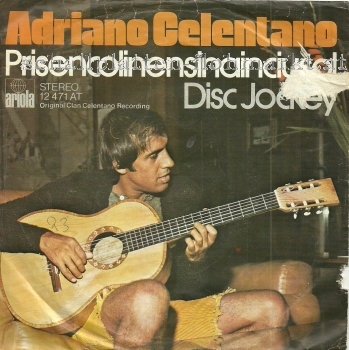 Adriano Celentano - Prisencolinensinainciusol (1973) disc Jockey