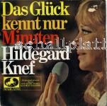 Hildegard Knef - Das Glck kennt nur Minuten - EP (1960)